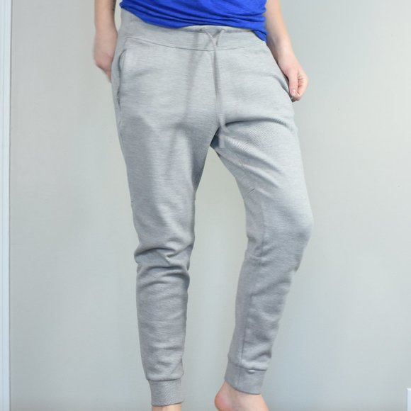 adidas Pants - Adidas Light Grey Jogger Sweatpants Sz M